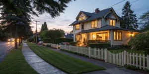 A $400,000 house, an example of what homeowners insurance covers.